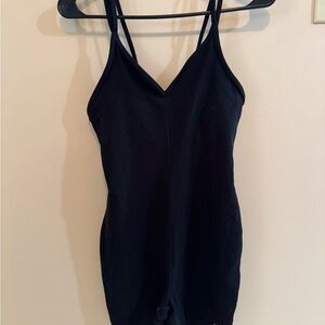 ALO Yoga Black Strappy Top